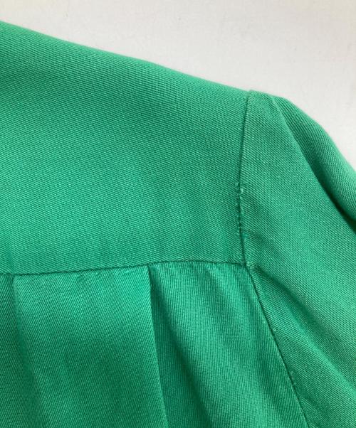 ACO（アコ）ACO (アコ) 50s レーヨンギャバボーリングシャツ グリーン サイズ:Sの古着・服飾アイテム