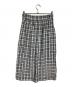 ROBE DE CHAMBRE COMME DES GARCONS (ローブドシャンブル コムデギャルソン) チェックスカート/Plaid skirt ブラック×ホワイト サイズ:－：10000円