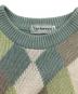 Burberry's REGD (バーバリーズ) リネンアーガイルニット グリーン サイズ:L：7000円