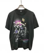ELVIS PRESLEYエルビスプレスリー）の古着「90s AMERICAN ClassicプリントTシャツ」｜ブラック