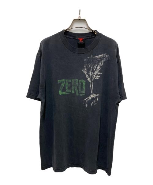 zero skateboards（ゼロスケートボード）zero skateboards (ゼロスケートボード) 00s スカルハンドTシャツ ブラック サイズ:Lの古着・服飾アイテム