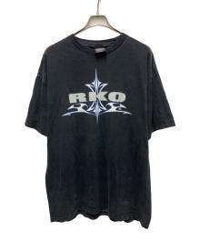 WWE RKO（ダブリューダブリューイー）の古着「00s RKOプリントTシャツ」｜ブラック