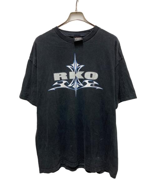 WWE RKO（ダブリューダブリューイー）WWE RKO (ダブリューダブリューイー) 00s RKOプリントTシャツ ブラック サイズ:XLの古着・服飾アイテム