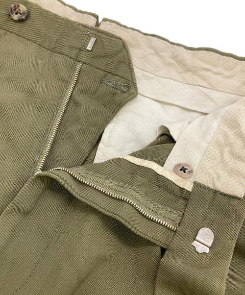corbin（コービン）corbin (コービン) 2タックスラックス グリーン サイズ:-の古着・服飾アイテム