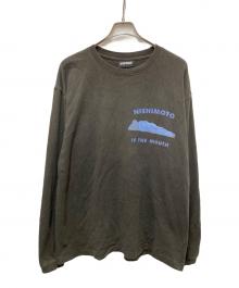 NISHIMOTO IS THE MOUTH（ニシモトイズザマウス）の古着「ALL HAIL NISHIMOTO プリントスウェット」｜ブラック