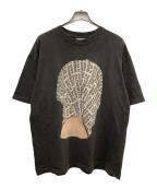 NISHIMOTO IS THE MOUTHニシモトイズザマウス）の古着「BELIEVER FC S/S TEE」｜ブラック