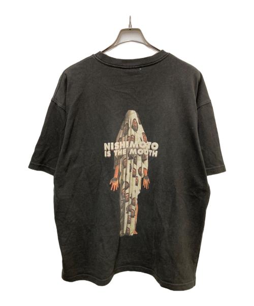 NISHIMOTO IS THE MOUTH（ニシモトイズザマウス）NISHIMOTO IS THE MOUTH (ニシモトイズザマウス) BELIEVER FC S/S TEE ブラック サイズ:Lの古着・服飾アイテム