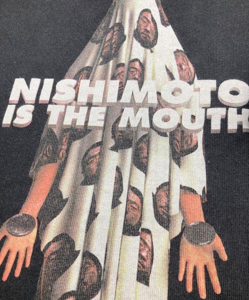 NISHIMOTO IS THE MOUTH（ニシモトイズザマウス）NISHIMOTO IS THE MOUTH (ニシモトイズザマウス) BELIEVER FC S/S TEE ブラック サイズ:Lの古着・服飾アイテム