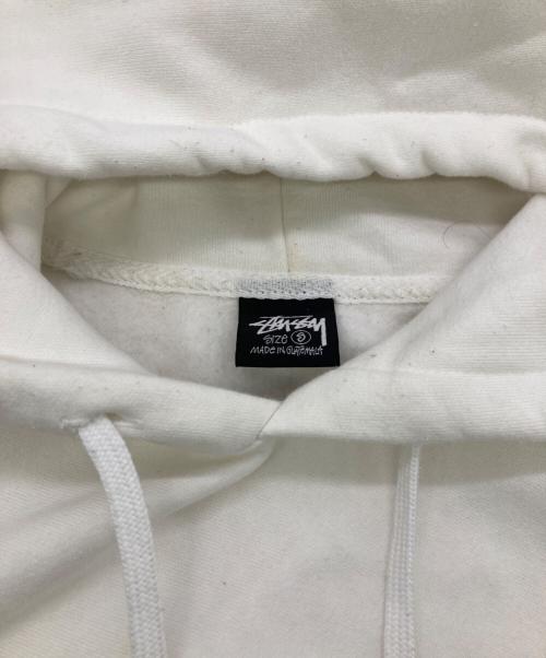 stussy（ステューシー）stussy (ステューシー) Basic Stüssy Hoodie ホワイト サイズ:Sの古着・服飾アイテム