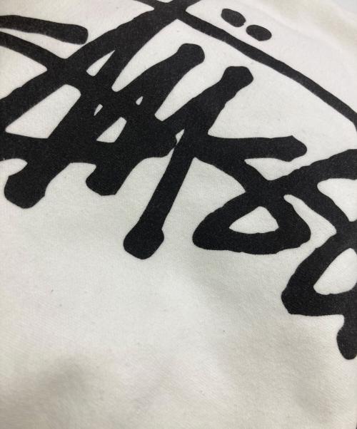 stussy（ステューシー）stussy (ステューシー) Basic Stüssy Hoodie ホワイト サイズ:Sの古着・服飾アイテム