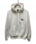 stussy（ステューシー）の古着「Basic Stüssy Hoodie」｜ホワイト