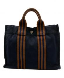 HERMES（エルメス）の古着「フールトゥPM トートバッグ」｜ネイビー