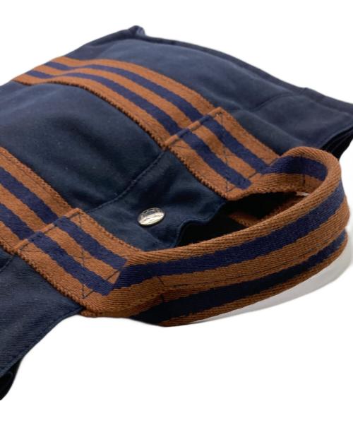 HERMES（エルメス）HERMES (エルメス) フールトゥPM トートバッグ ネイビー サイズ:Free(実寸参照）の古着・服飾アイテム