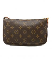 LOUIS VUITTON（ルイ ヴィトン）の古着「ハンドポーチ」｜ブラウン