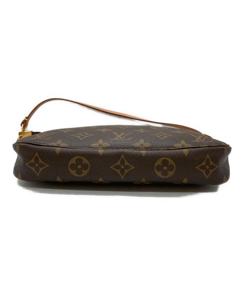 LOUIS VUITTON（ルイ ヴィトン）LOUIS VUITTON (ルイ ヴィトン) ハンドポーチ ブラウンの古着・服飾アイテム