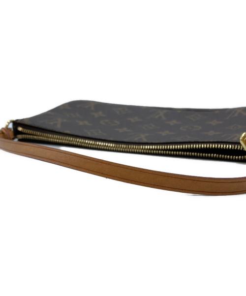 LOUIS VUITTON（ルイ ヴィトン）LOUIS VUITTON (ルイ ヴィトン) ハンドポーチ ブラウンの古着・服飾アイテム