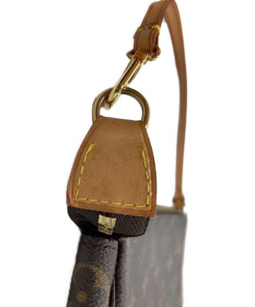 LOUIS VUITTON（ルイ ヴィトン）LOUIS VUITTON (ルイ ヴィトン) ハンドポーチ ブラウンの古着・服飾アイテム