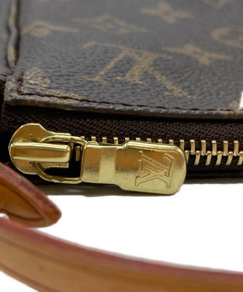LOUIS VUITTON（ルイ ヴィトン）LOUIS VUITTON (ルイ ヴィトン) ハンドポーチ ブラウンの古着・服飾アイテム
