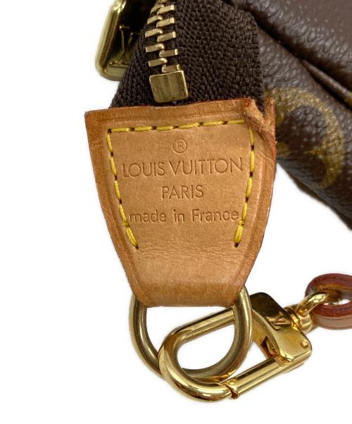 LOUIS VUITTON（ルイ ヴィトン）LOUIS VUITTON (ルイ ヴィトン) ハンドポーチ ブラウンの古着・服飾アイテム