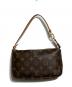 LOUIS VUITTON (ルイ ヴィトン) ハンドポーチ ブラウン：90000円