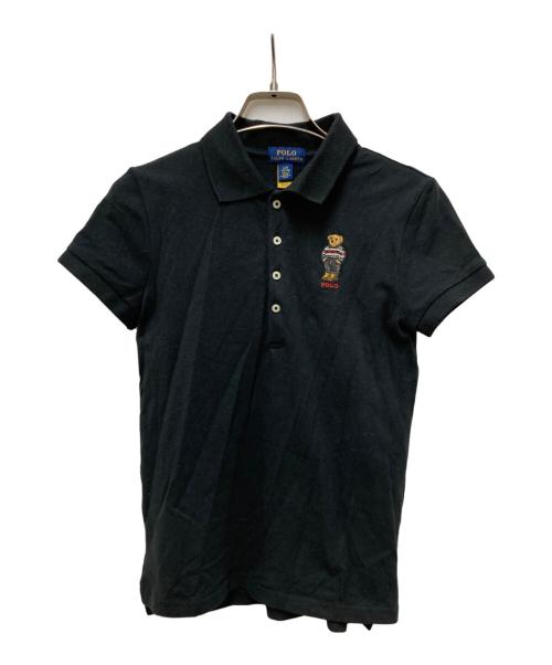 POLO RALPH LAUREN（ポロ・ラルフローレン）POLO RALPH LAUREN (ポロ・ラルフローレン) ポロベアーポロシャツ ブラック サイズ:L/Gの古着・服飾アイテム