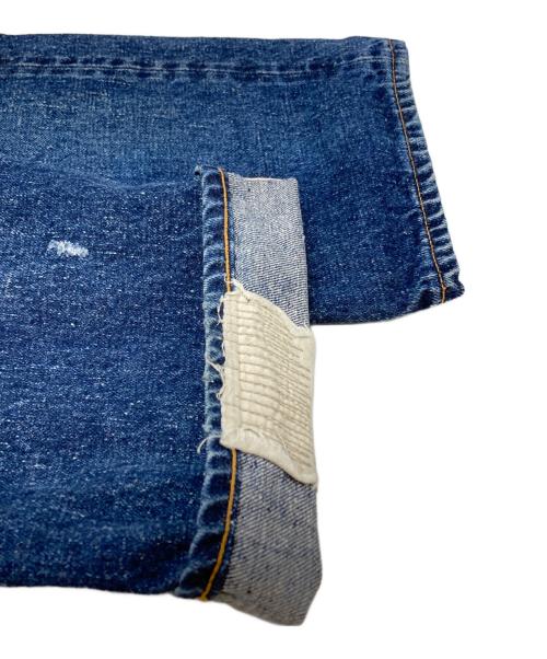 eYe COMME des GARCONS JUNYAWATANABE MAN（アイ コム デ ギャルソン ジュンヤ ワタナベ マン）eYe COMME des GARCONS JUNYAWATANABE MAN New Manual (ニュー・マニュアル) 綿セルヴィッチデニム製品加工デニムパンツ/Distressed denim pants インディゴ サイズ:Mの古着・服飾アイテム