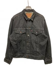 LEVI'S（リーバイス）の古着「80s先染めデニムジャケット」｜ブラック