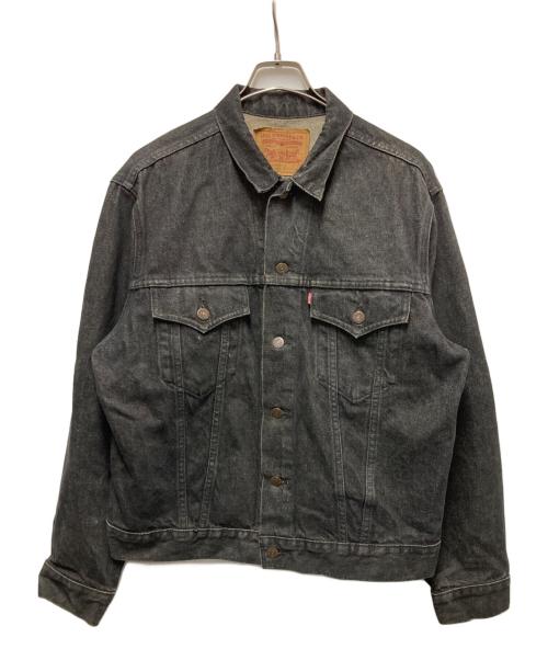 LEVI'S（リーバイス）LEVI'S (リーバイス) 80s先染めデニムジャケット ブラック サイズ:46の古着・服飾アイテム