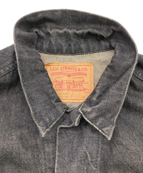 LEVI'S（リーバイス）LEVI'S (リーバイス) 80s先染めデニムジャケット ブラック サイズ:46の古着・服飾アイテム