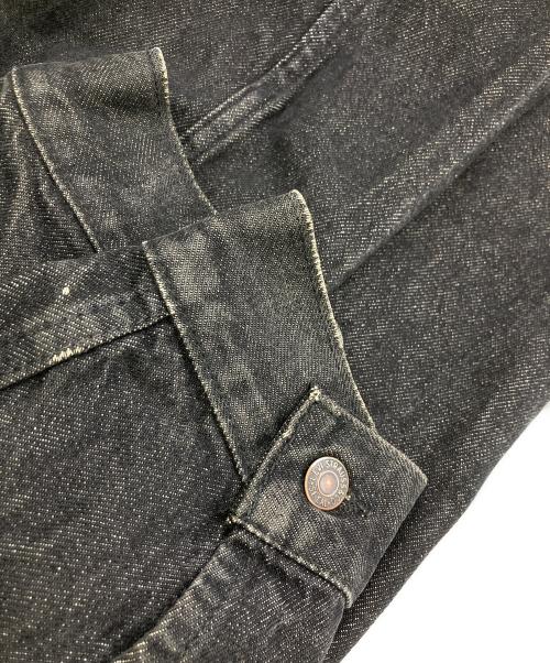 LEVI'S（リーバイス）LEVI'S (リーバイス) 80s先染めデニムジャケット ブラック サイズ:46の古着・服飾アイテム