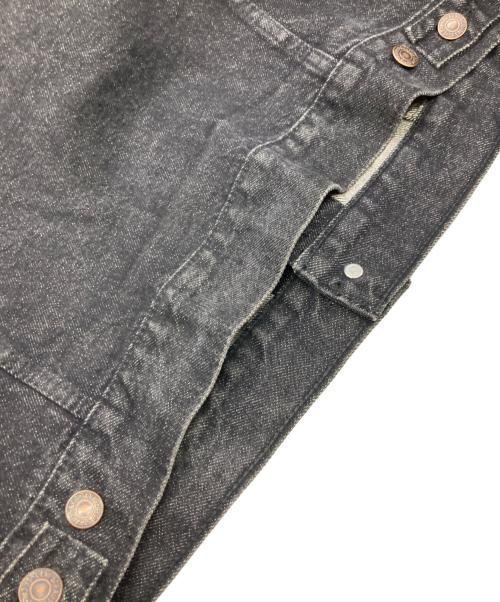 LEVI'S（リーバイス）LEVI'S (リーバイス) 80s先染めデニムジャケット ブラック サイズ:46の古着・服飾アイテム