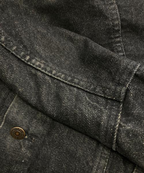 LEVI'S（リーバイス）LEVI'S (リーバイス) 80s先染めデニムジャケット ブラック サイズ:46の古着・服飾アイテム