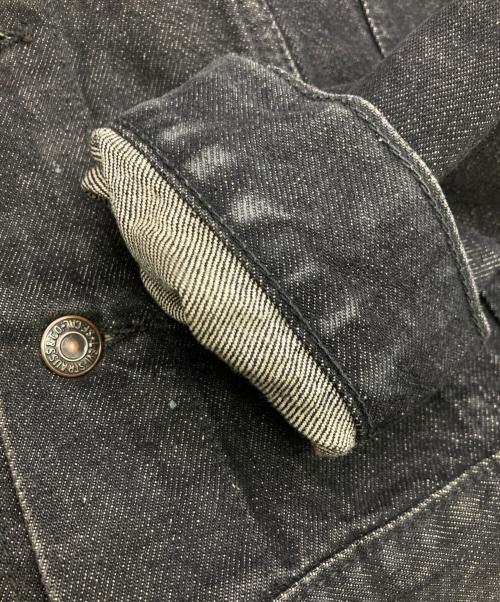 LEVI'S（リーバイス）LEVI'S (リーバイス) 80s先染めデニムジャケット ブラック サイズ:46の古着・服飾アイテム