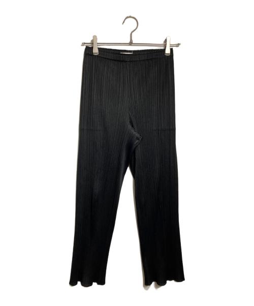 PLEATS PLEASE（プリーツプリーズ）PLEATS PLEASE (プリーツプリーズ) BASICS プリーツパンツ/Pleated pants ブラック サイズ:2の古着・服飾アイテム