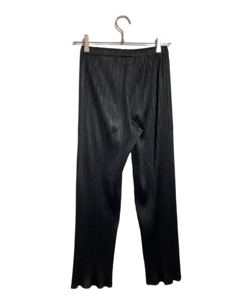 PLEATS PLEASE（プリーツプリーズ）PLEATS PLEASE (プリーツプリーズ) BASICS プリーツパンツ/Pleated pants ブラック サイズ:2の古着・服飾アイテム