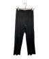PLEATS PLEASE（プリーツプリーズ）の古着「BASICS プリーツパンツ/Pleated pants」｜ブラック