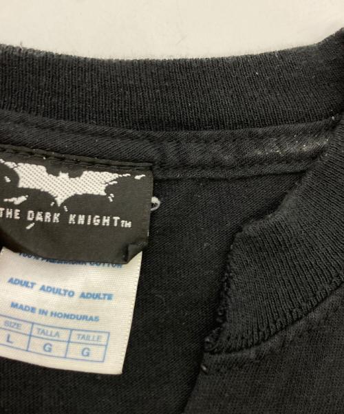 THE DARK KNIGHT（ダークナイト）THE DARK KNIGHT (ダークナイト) 00s ムービーTシャツ ブラック サイズ:Lの古着・服飾アイテム