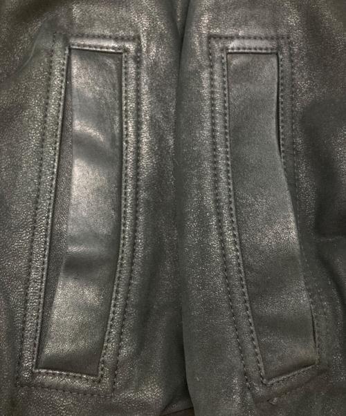 RICK OWENS（リックオウエンス）RICK OWENS (リックオウエンス) Cropped Flight Bomber Jacket/クロップド フライトボンバージャケット ブラック サイズ:Sの古着・服飾アイテム