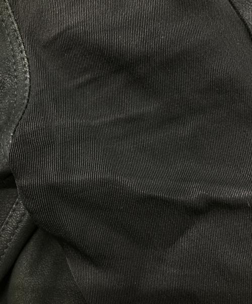 RICK OWENS（リックオウエンス）RICK OWENS (リックオウエンス) Cropped Flight Bomber Jacket/クロップド フライトボンバージャケット ブラック サイズ:Sの古着・服飾アイテム