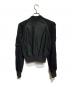 RICK OWENS (リックオウエンス) Cropped Flight Bomber Jacket/クロップド フライトボンバージャケット ブラック サイズ:S：40000円