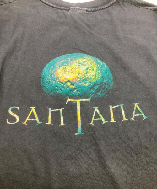SANTANA（サンタナ）Santana (サンタナ) 90s バンドTシャツ ブラック サイズ:Lの古着・服飾アイテム
