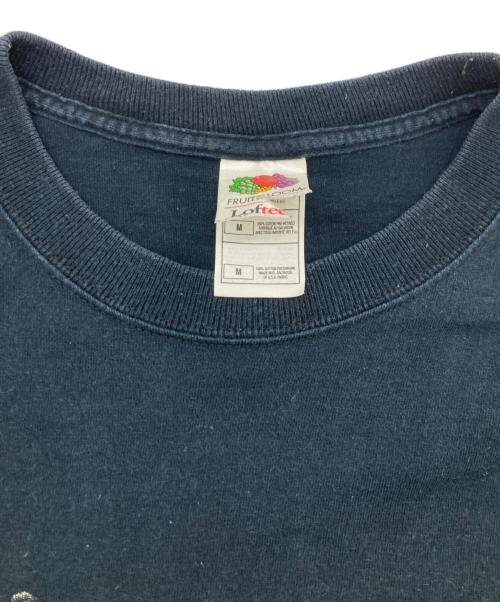 FRUIT OF THE LOOM（フルーツオブザルーム）FRUIT OF THE LOOM (フルーツオブザルーム) justified and stripped tour Tシャツ ブラック サイズ:Mの古着・服飾アイテム