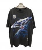 STAR TREKスタートレック）の古着「90s  Enterprise fadeTシャツ」｜ブラック