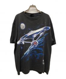 STAR TREK（スタートレック）の古着「90s  Enterprise fadeTシャツ」｜ブラック