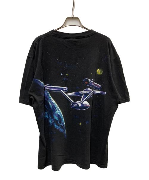 STAR TREK（スタートレック）STAR TREK (スタートレック) 90s  Enterprise fadeTシャツ ブラック サイズ:XLの古着・服飾アイテム