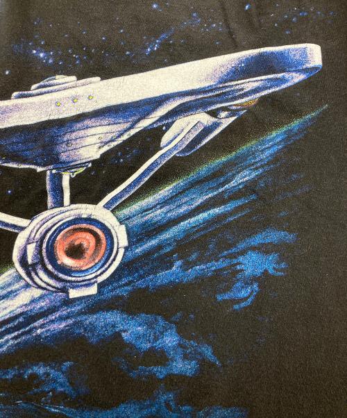STAR TREK（スタートレック）STAR TREK (スタートレック) 90s  Enterprise fadeTシャツ ブラック サイズ:XLの古着・服飾アイテム