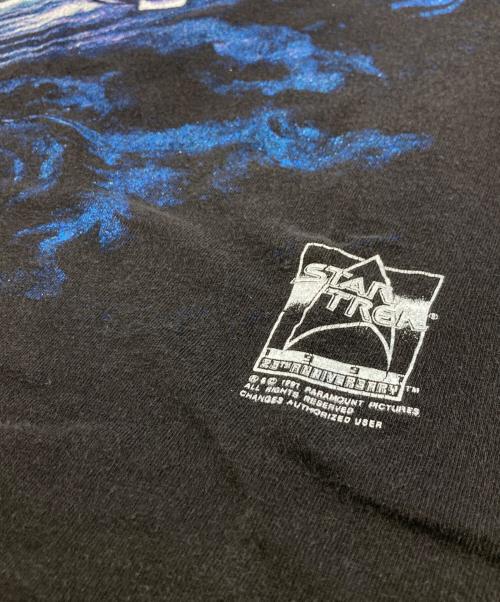 STAR TREK（スタートレック）STAR TREK (スタートレック) 90s  Enterprise fadeTシャツ ブラック サイズ:XLの古着・服飾アイテム