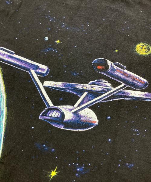STAR TREK（スタートレック）STAR TREK (スタートレック) 90s  Enterprise fadeTシャツ ブラック サイズ:XLの古着・服飾アイテム