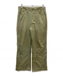 USMC（ユーエスエムシー）の古着「40s P-41 HBT TROUSER」｜カーキ