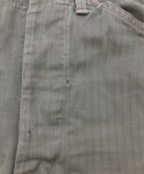 USMC（ユーエスエムシー）USMC (ユーエスエムシー) 40s P-41 HBT TROUSER カーキ サイズ:不明(実寸参照）の古着・服飾アイテム